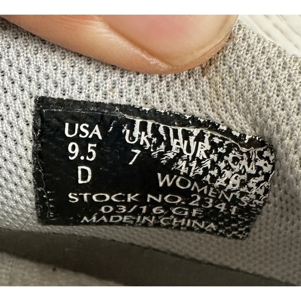 Red Wing Womens 9.5 Safety Toe Sneaker Shoes Stock 2341 Gray Teal‎ Athletic Work